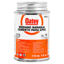 Oatey Cemento Mediano para CPVC Naranja